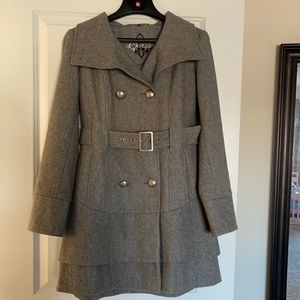 Guess gray coat